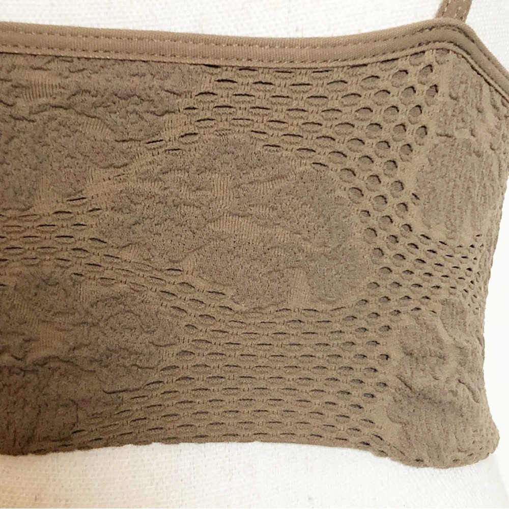NWT INTIMATELY FREE PEOPLE Candy Textured Seamless Bralette in Sand XS/S - Picture 10 of 16